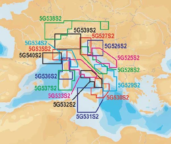 5G528S2 Navionics Gold small2 Bari - P. Barricata