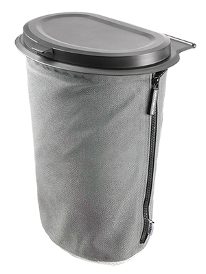 FLEXTRASH mobiler Müllsack (grau) S (3 Liter)