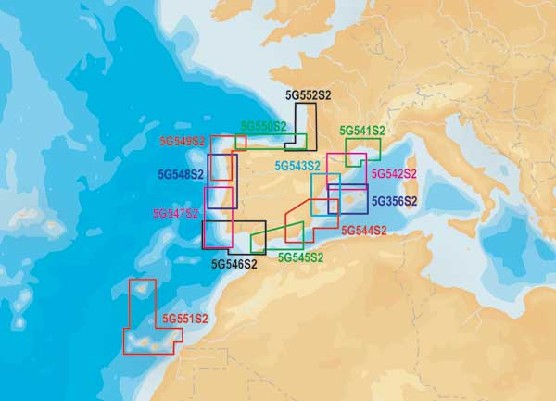 5G543S2 Navionics Gold small2 Barcelona - Benidorm